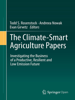 cover image of The Climate-Smart Agriculture Papers